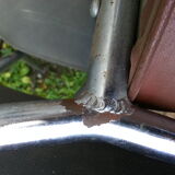 Workshop bordeaux skai 1950 pullman Chair