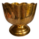 Brass footed bowl