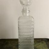 Whiskey decanter, cut glass