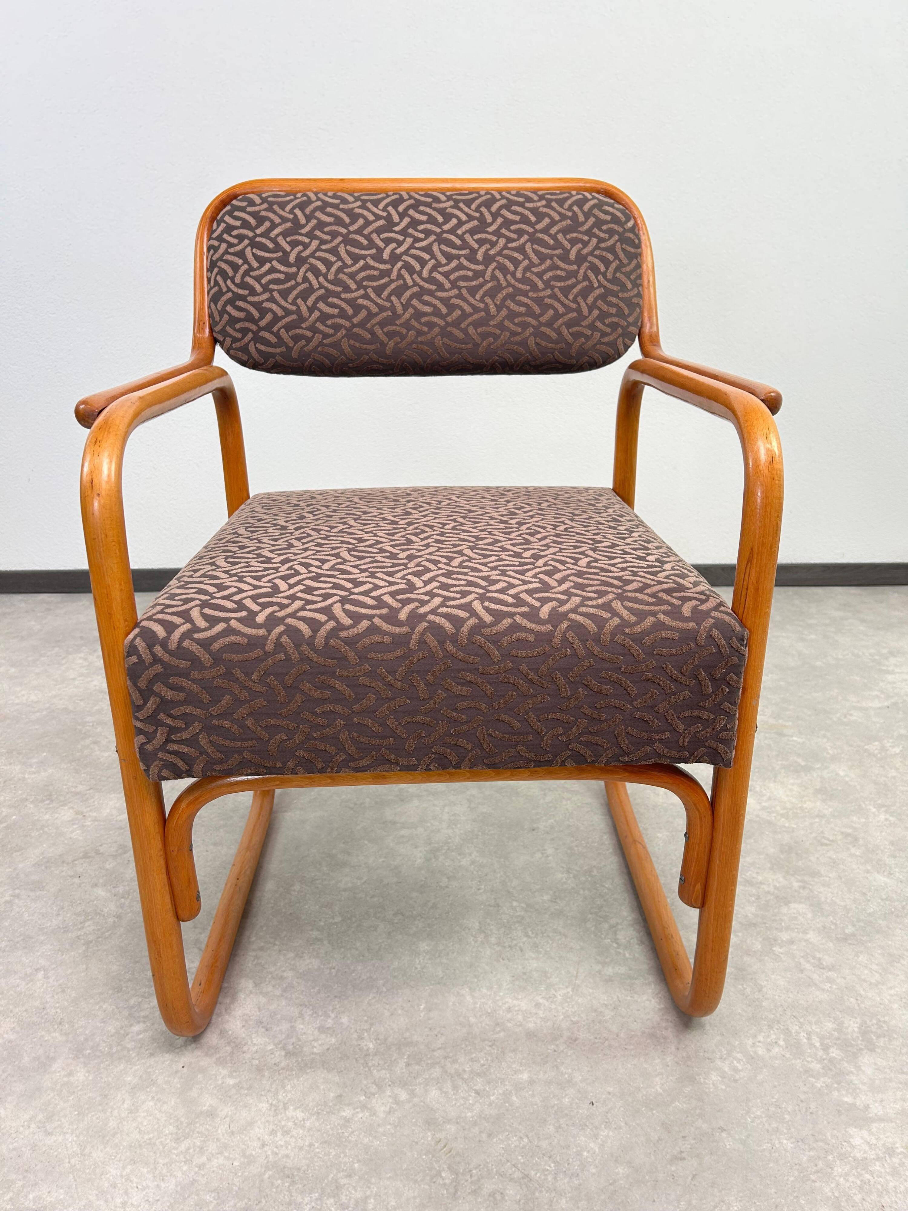 Very rare Art Deco Thonet A 60F armchairs.