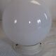 White opaline ball ceiling light