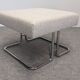 Low stool or tubular ottoman Space Age, France around 1970