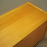 Beech sideboard, Danish design, 1970s, production: Skovby Møbelfabrik
