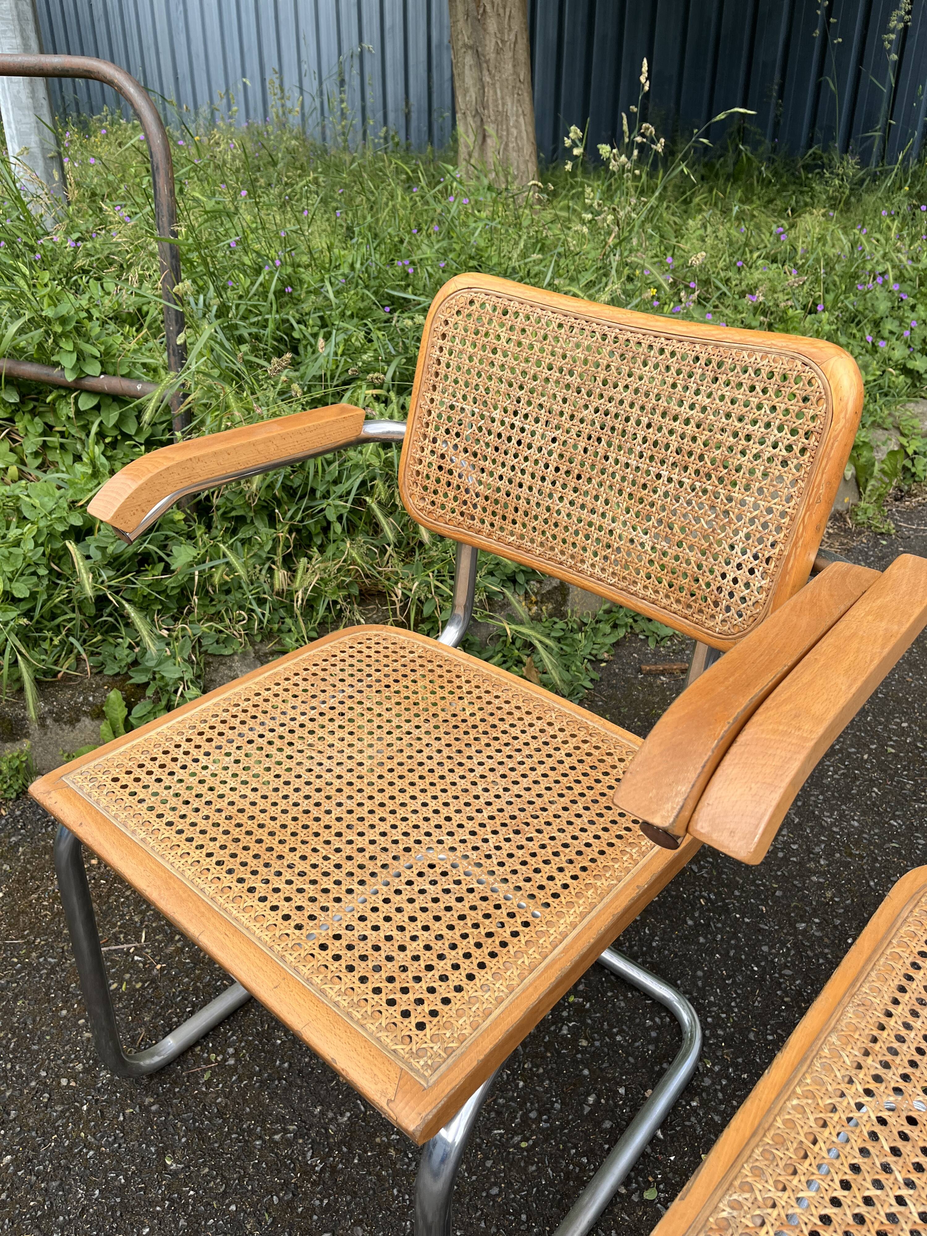 Marcel Breuer first edition armchairs