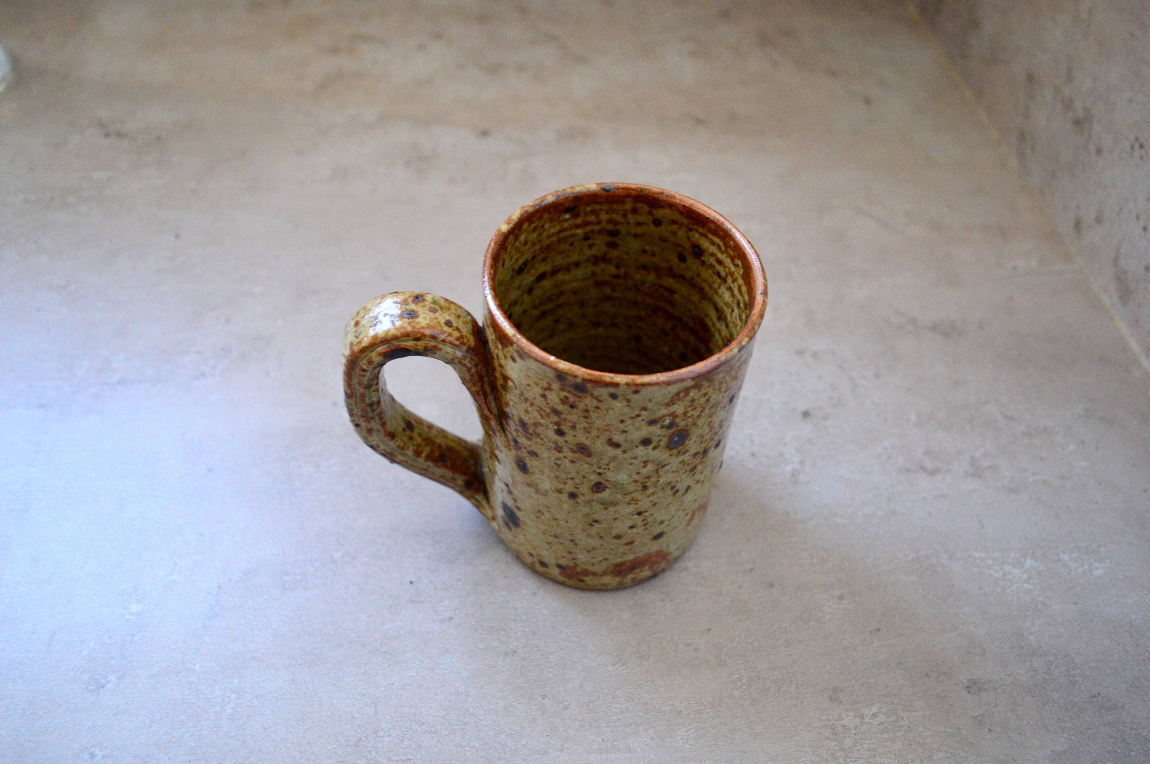 6 cups pyrity sandstone from the 60s /70