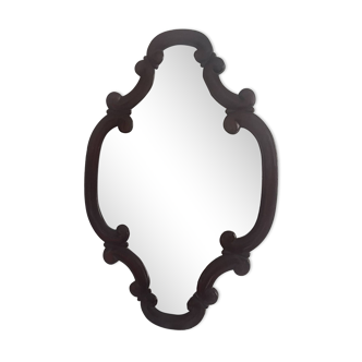 Mahogany mirror