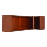 Pair of vintage 1950s Scandinavian corner shelves