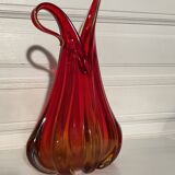Grand Vase/Pichet 1960 en Verre de Murano de Barovier & Toso  Italie