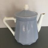 Cafetière théière bleue années 50