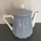 Cafetière théière bleue années 50