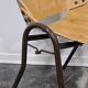 Pair of Lupina Stackable Chairs by Niko Kralj, 1970s Vintage Yugoslavi