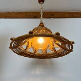 70s rope and rattan suspension
