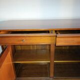 Bahut enfilade in solid cherry tree