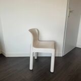 White 4875 chair by Carlo Bartoli for Kartell