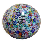 Presse papier Millefiori en verre de Murano Ø6cm