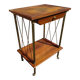 Table d'appoint néo classique bois et laiton an 70
