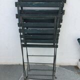 Retro folding garden chair