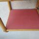 Vintage rattan wall shelf 60s
