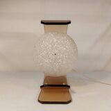 Vintage table lamp in plexiglass and Perspex