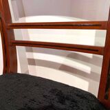 Neoclassical Solid Mahogany Side Chair, 1820s