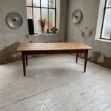 Oak farmhouse table 2m