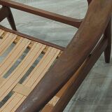 Fauteuil Danois en Teck style Grete Jalk (année 60)