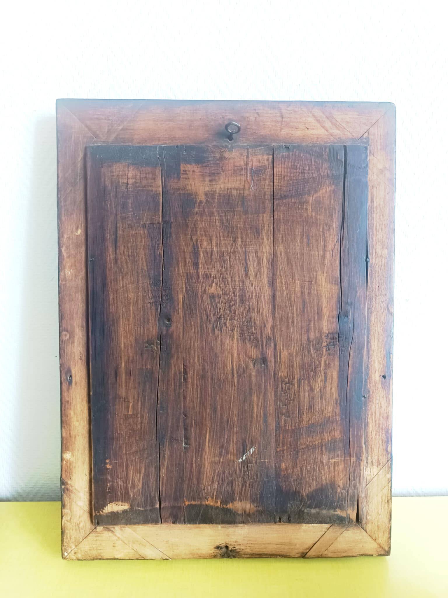 Louis Philippe style gilded wood mirror