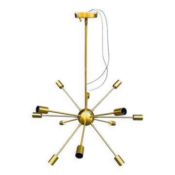 Lustre Spoutnik Anni '70 – 12 Points Luce