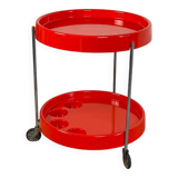 Vintage Serving Trolley with Bottle Holder by Dal Vera Italy, 1970s