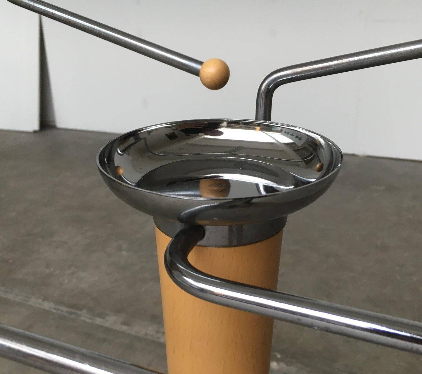 Vintage Italian postmodern coat rack by Calligaris.