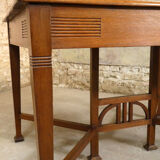 Art deco oak table