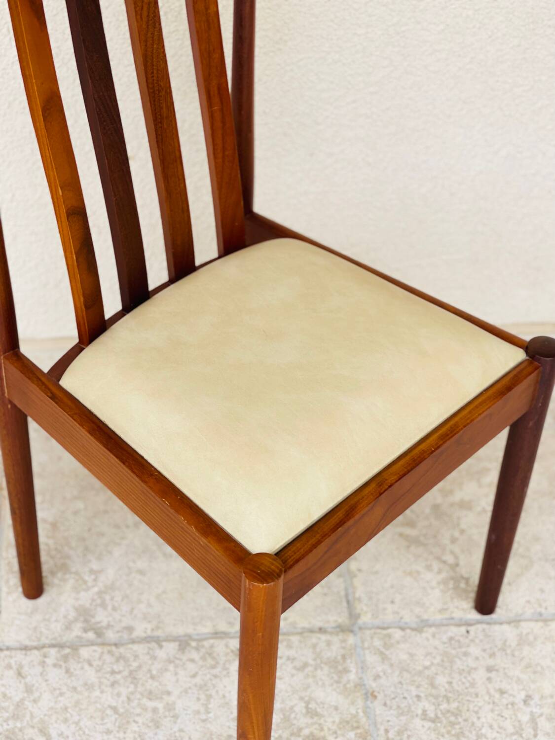 chaise scandinave en palissandre 1960