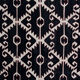 Black and cream kilim rug afghan wool rug 183x229cm