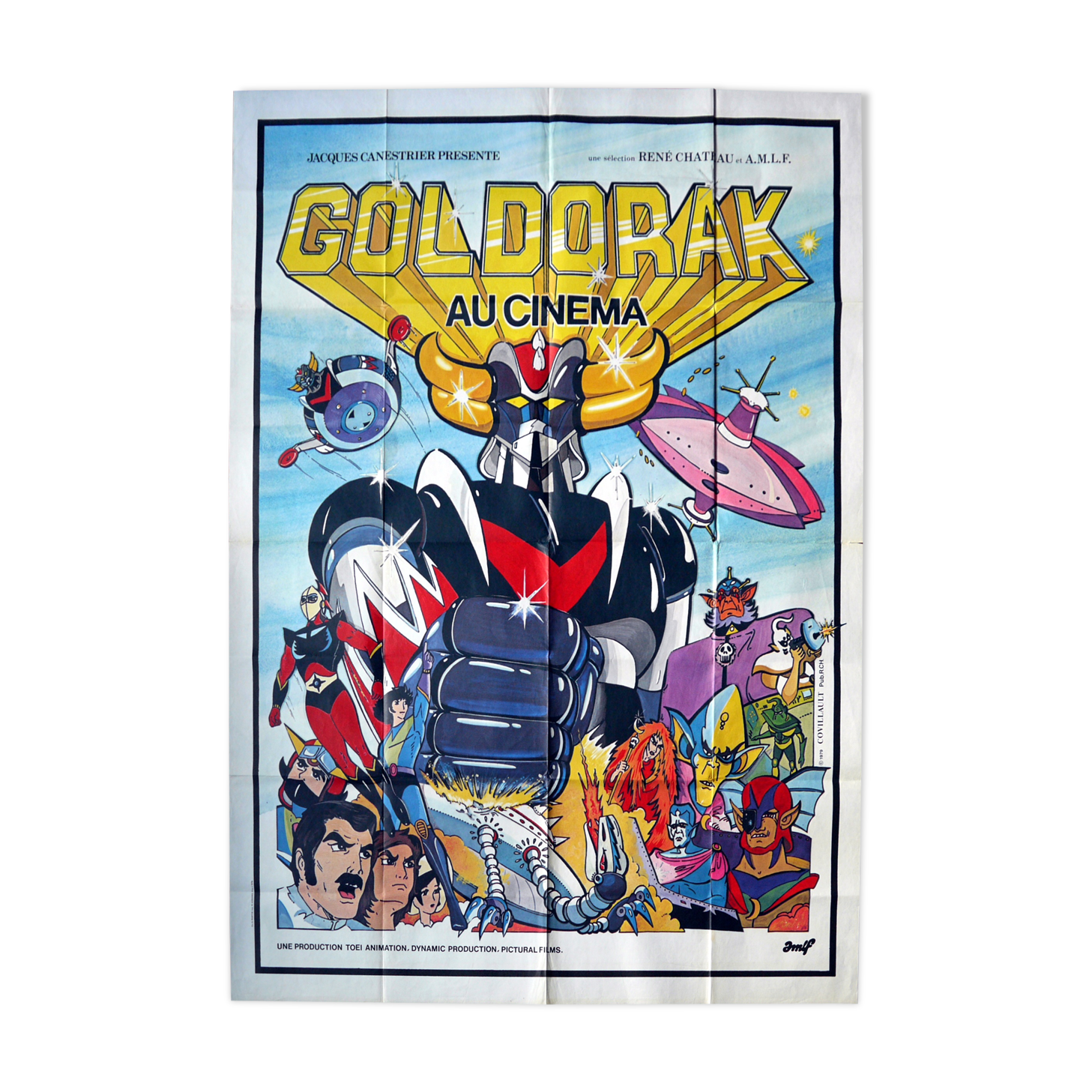 Goldorak original movie poster