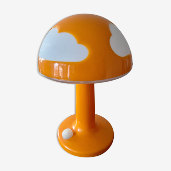 Mushroom lamp clouds Skojig Ikea orange design Henrik Preutz