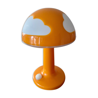 Lampe champignon nuages Skojig Ikea orange design Henrik Preutz