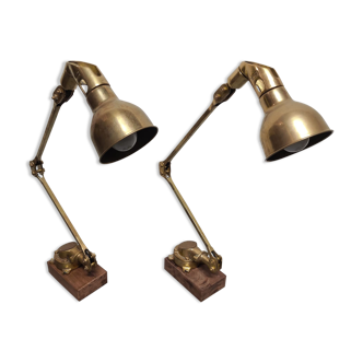 Pair of marine lamps Mek Elek