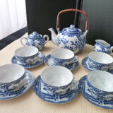 Japan porcelain tea set 6 people