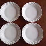 4 Haviland Torse soup plates