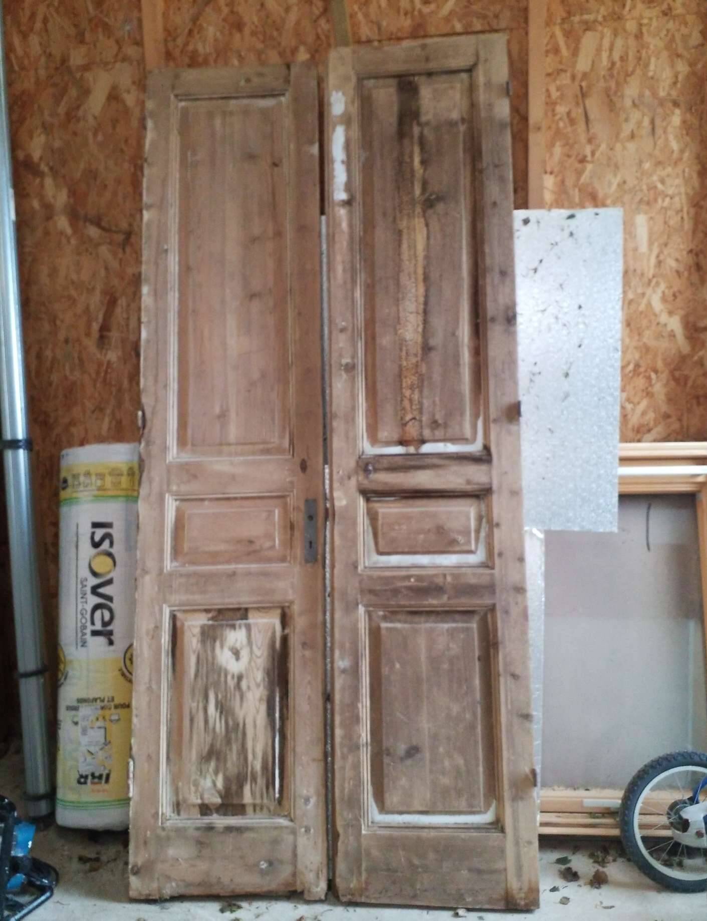 Pair of old doors