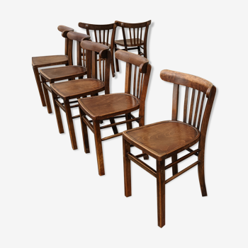 Alsatian bistro chair set