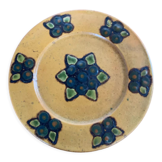 Handcrafted decorative plate