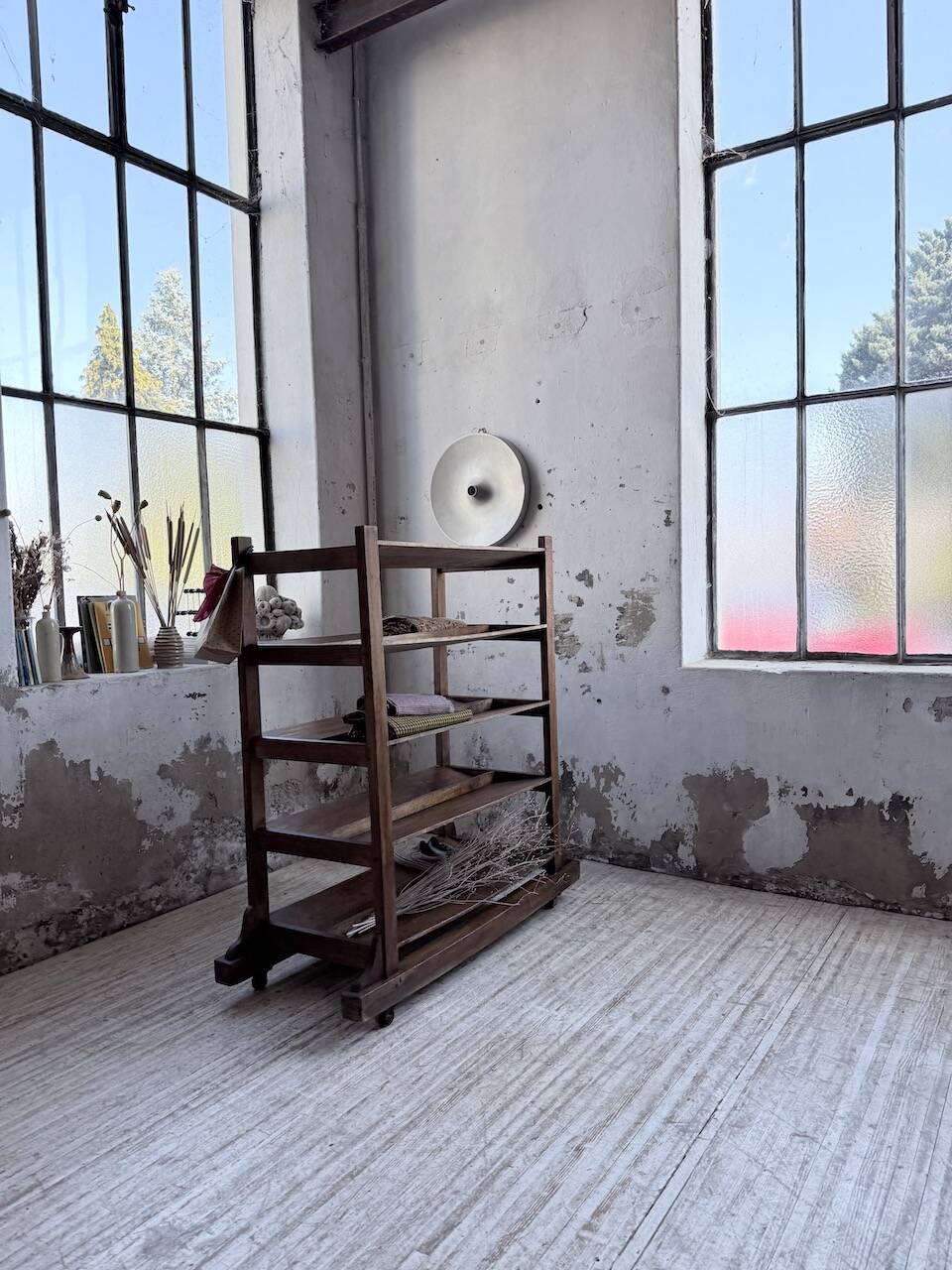 Old bakery shelf from the 1950s.