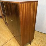 Mid century retro vintage teak bookcase 1960