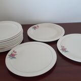 Old dessert plates
