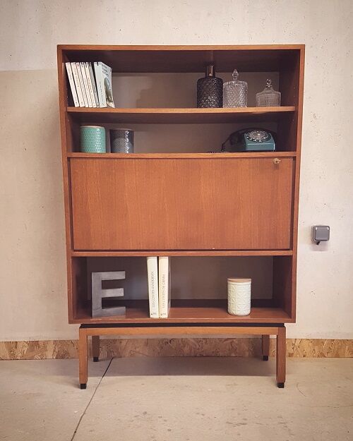 Secretary vintage wooden