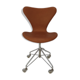 Arne Jacobsen 3117 swivel desk chair by Fritz Hansen, 1960