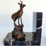 Marble book ends