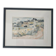 Tableau - Watercolour Landscape Brittany - Breton village - Signed André Jean Co