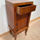 Biedermeier Pillar Cabinet in Cherry Veneer, 1820